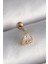 Bfs 316L Çelik Gold Renk Üçgen Zirkon Taşlı Tragus Piercing 1
