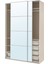 Pax Sürgü Kapaklı Gardırop, Bej-Aynalı Cam, 150X66X236 cm 1