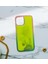 Iphone 12 Pro Max Uyumlu Neon Bumper Parlayan Fosforlu Sarı Sulu Kılıf 1