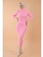 Triko Elbise Pembe - 27752-PEMBE 1