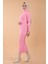 Triko Elbise Pembe - 27752-PEMBE 3