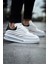 Sollıevo Rx Şeffaf Taban Bağcıklı Erkek Sneaker Beyaz Siyah 3