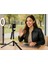 F8 Bluetooth Kumandalı 2’si 1 Arada Selfie Çubuğu & Tripod – 170 Cm, Telefon Tutucu, 3 Yönlü Başlık 4