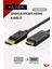 1.8 Metre Displayport-Hdmı Kablo (Dp To Hdmı) 60hz,1440p,2k Monitör-Pc Görüntü Kablosu Premium 1.8mt 1