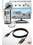 1.8 Metre Displayport-Hdmı Kablo (Dp To Hdmı) 60hz,1440p,2k Monitör-Pc Görüntü Kablosu Premium 1.8mt 2