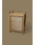 Büro Ev Ofis Dekoru Için 40X35X60CM Ahşap Bambu Kirli Çamaşır Sepeti 3