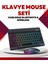Zengezur Bluetooth 5.3 Destekli Şarjlı Taşınabilir Klavye + Mouse Kombinasyonu 1