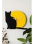 Sun& Cat Modern Duvar Saati | Tamamen Sessiz Mekanizmalı Özel Tasarım Quartz Saat 1