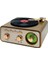 MD-1217BT Nostaljik Vintage Bluetooth Hoparlör & Radyo | Fm-Am-Sw | USB – Tf Kart – Aux – 1200 Mah 1