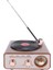 MD-1217BT Nostaljik Vintage Bluetooth Hoparlör & Radyo | Fm-Am-Sw | USB – Tf Kart – Aux – 1200 Mah 2