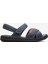 Erkek Çapraz Bantlı Sandalet Gerçek Deri Dc 1216 Lacivert 1