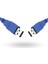Büro Ev Ofis Cihazları Için 1mt Usb-Usb3.0 Kablo 1