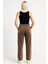 Kadın Kadife (Velour) Straight Fit Pantolon 2