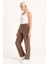 Kadın Kadife (Velour) Straight Fit Pantolon 5