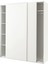 Pax Sürgü Kapaklı Gardırop, Beyaz, 200X66X236 cm 1