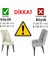 Kadife Kumaş Oval Sandalye Kılıfı,sandalye Örtüsü 1 Adet 5