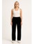 Kadın Kadife (Velour) Straight Fit Pantolon 1