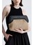 Kadın Siyah Çerçeveli Balık Sırtı Jüt Clutch El Çantası 5