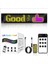 Matrix Kayan Yazı Emoji LED Ekran Programlanabilir 17X7CM Tabela Araba Bluetooth App Kontrol USB Ledf 2