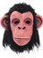 Siyah Saçlı Kafaya Tam Geçmeli Lateks Şempanze Maskesi - Lateks Maymun Orangutan Goril Maske Et Maske 1