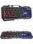 Rgb Işıklı Gaming Oyuncu Klavye Q Klavye Mouse Hediyeli 3
