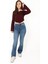 6552 (N-2034) Ispanyol Kol Bubble Raşel Crop Bluz 8