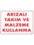 Arızalı Malzeme Takım Kullanma Uyarı Levhası 25X35 Kod: 209 1