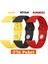 Redmi Watch 5 Active / Redmi Watch 5 Lite Uyumlu 22MM 3'lü Paket Silikon Kordon Seti 1