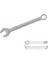 Izeltaş 0320 Kombine Anahtar 7 mm Kısa Boy 1