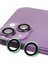 Bfs iPhone 13 Raze Metal Kamera Lens - Yeşil 1