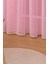 Pembe Tül Perde, Kız Çocuk Odası, Sık Pile, Düz, Sade, Tül Perde, Kornişli, Pembe 5