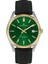 JL.50-4W Quartz Deri Siyah Yeşil Kadran 10 Atm 34 mm Kadın Kol Saati 1