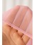 Pembe Tül Perde, Kız Çocuk Odası, Sık Pile, Düz, Sade, Tül Perde, Kornişli, Pembe 6