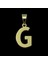 14 Ayar Altın Kolye Ucu Harf G GM9683 0.5 gr 4