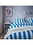 Tek Kişilik Nevresim Seti, Mavi-Beyaz, 150X200/50X60 cm 3