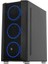 Frısby FC-9405G 650W 80+ 4X120MM Dual Rıng Rgb Fan USB 3.0 Midi Tower Siyah Kasa 2