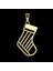 14 Ayar Altın Kolye Ucu Noel Çorabı GM9246 1 gr 4
