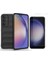 Galaxy S25 FE Uyumlu Kılıf Esnek TPU Oyuklu Arka Yüzey Tasarımlı Vendas Etnik Silikon Kapak + Nano Ekran Koruyucu 1