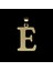8 Ayar Altın Kolye Ucu Harf E GM9520 0.5 gr 4