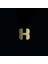 8 Ayar Altın Kolye Ucu Harf H GM9696 0.5 gr 4