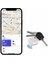 Taşınabilir Mini Gps Takip Cihazı- Apple Uyumlu Smart Takip Konum Cihazı Beyaz 2