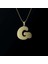14 Ayar Altın Kolye Ucu Harf G GM9659 1 gr 4