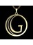 14 Ayar Altın Kolye Ucu Harf G GM9664 1 gr 4