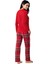 Kadın Kırmızı Pijama Takımı 3512 3