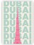 Dubai Dubai Dubai... Burc Halife Burj Khalifa Ahşap Poster 20X29 cm 1