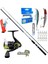 Okuma Fın Chaser 4000 210CM 10-30GR Daiwa Sweepfire Rapala Maket Balık Spin Olta Takımı Seti 1