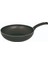 Teflon Wok Tava - 24 cm Cam Kapaklı 2