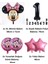 8 Yaş Minnie Mouse Doğum Günü Partisi Rakam Balon 1 2 3 4 5 6 7 8 9 Yaş Balonlar Bebek Doğum Günü 2