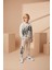 Erkek Çocuk Pamuklu Graffiti Baskılı Sweatshirt ve Eşofman Alt Takım 4