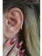 Ince Taşlı Halka Piercing – Kıkırdak, Helix ve Kulak Lobu 2